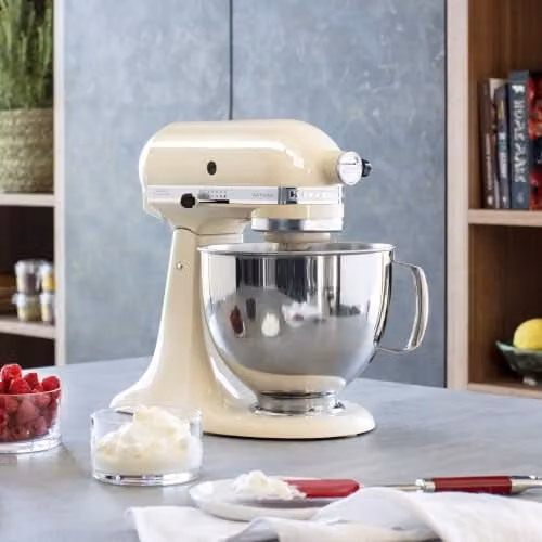KitchenAid Artisan Stand Mixer in Beige with 4.8 Litre Capacity – 3