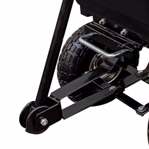 Simpa Multi-Purpose All Terrain Tipping Barrow Cart with Pneumatic Tyres, Black, W: 50.5 cm, D: 93 cm, H: 51 cm – 2