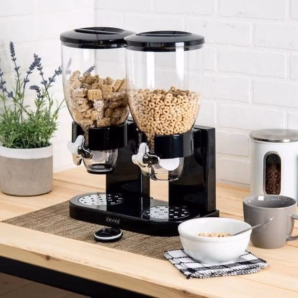 Spetlek Black Cereal Dispenser for Breakfast – 4