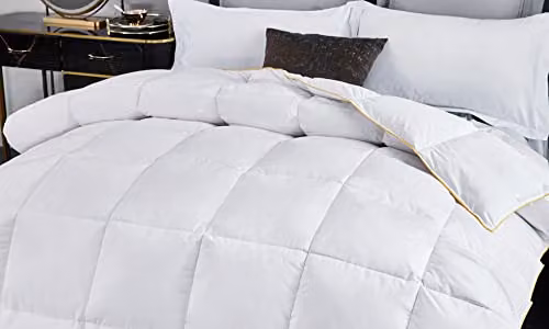 Ezysleep White Goose Feather and Down Duvet, 10.5 Tog, W/D/H: 135 x 200 cm – 2