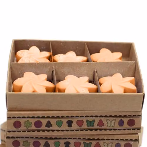 KDMD Mango Fruit Wax Melts, Box of 6, Orange – 3