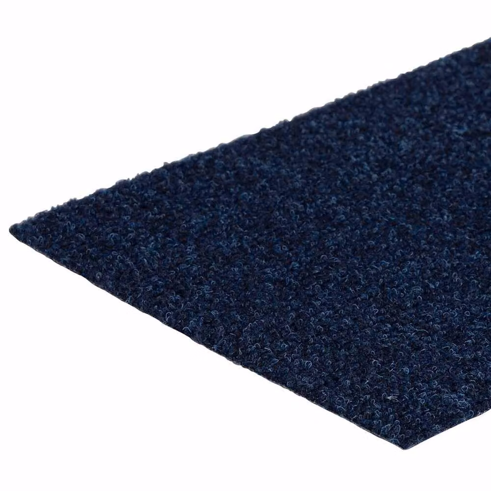 Berkfield Home Self-adhesive Rectangular Stair Mats, 15 Pieces, Blue, W: 76 cm x D: 20 cm – 4