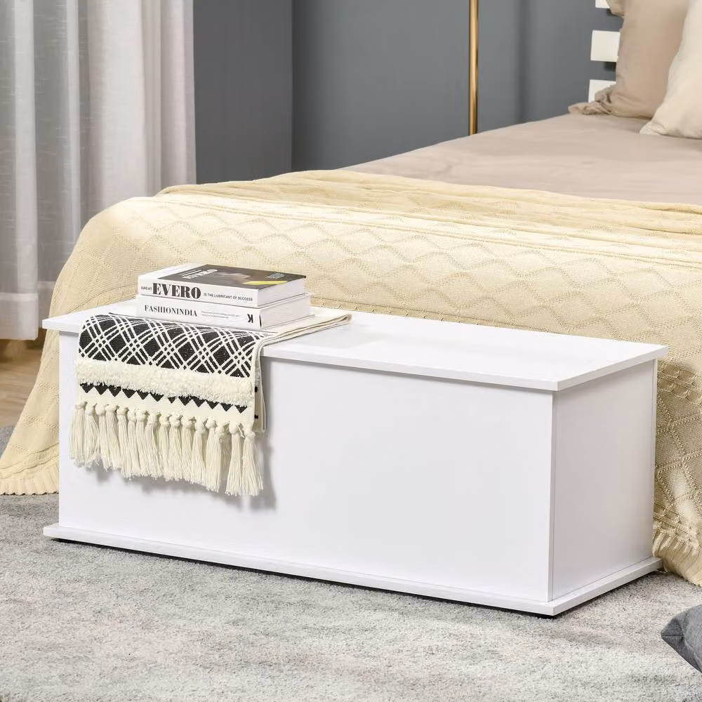 ERGOVEXA 113L White Storage Chest, W/D/H: 100 x 40 x 40 cm – 3