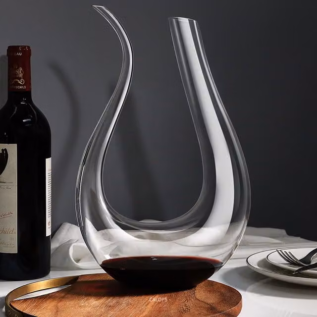 Gr8 Home Glass Wine Decanter, Transparent, 1.5 l – 7