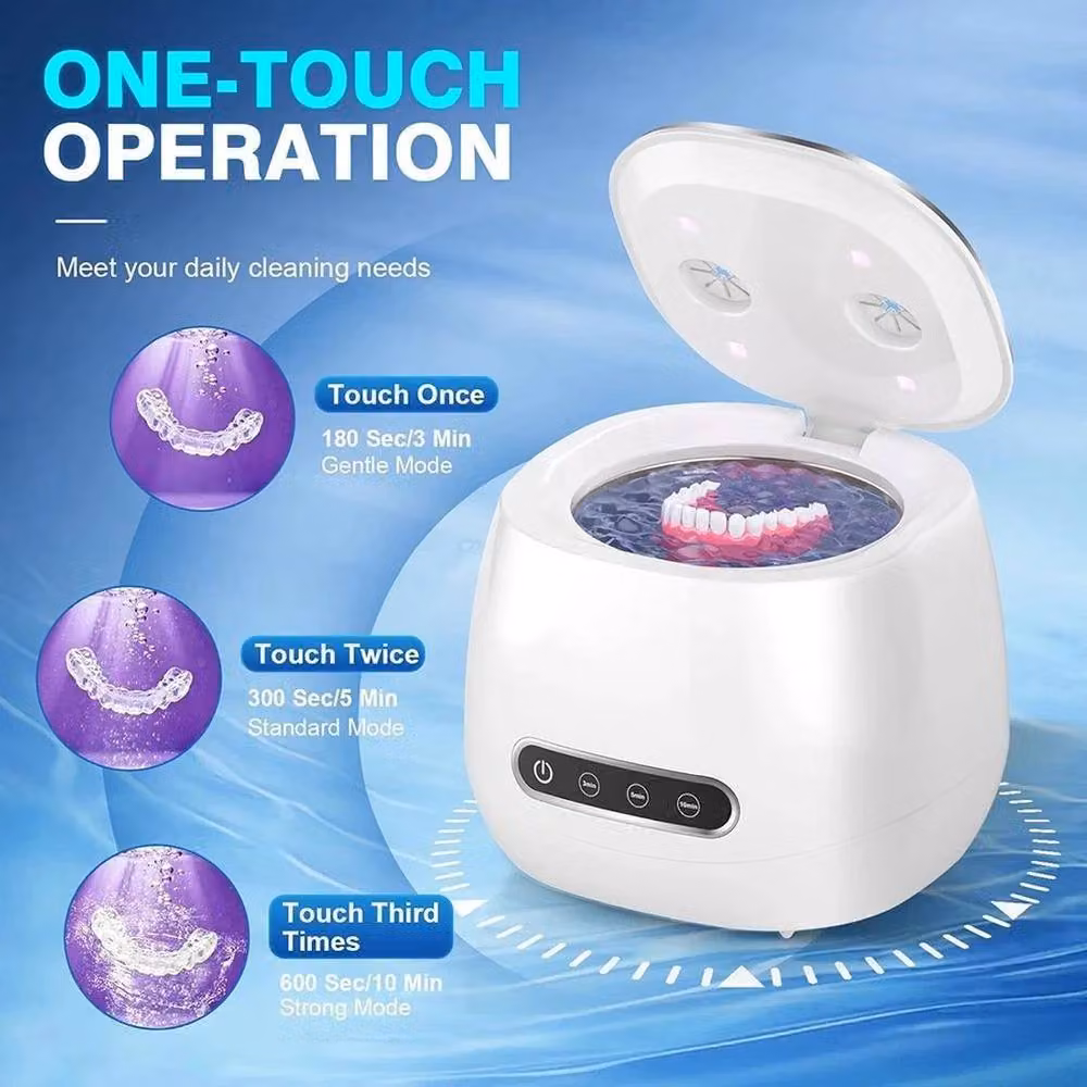 SPETLEK Ultrasonic Retainer Cleaner for Invisalign and Dentures in White – 2