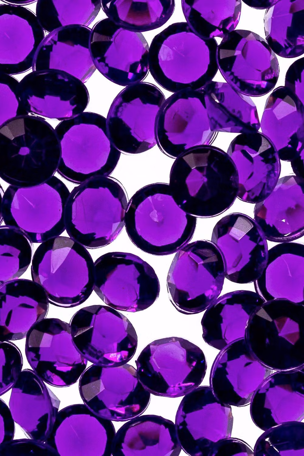 Neel Blue Purple Acrylic Rhinestone Round Table Confetti Scatters, 2000 Pieces – 3