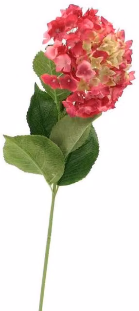 Kingsbury Gifts Pink Artificial Silk Hydrangea Single Stem