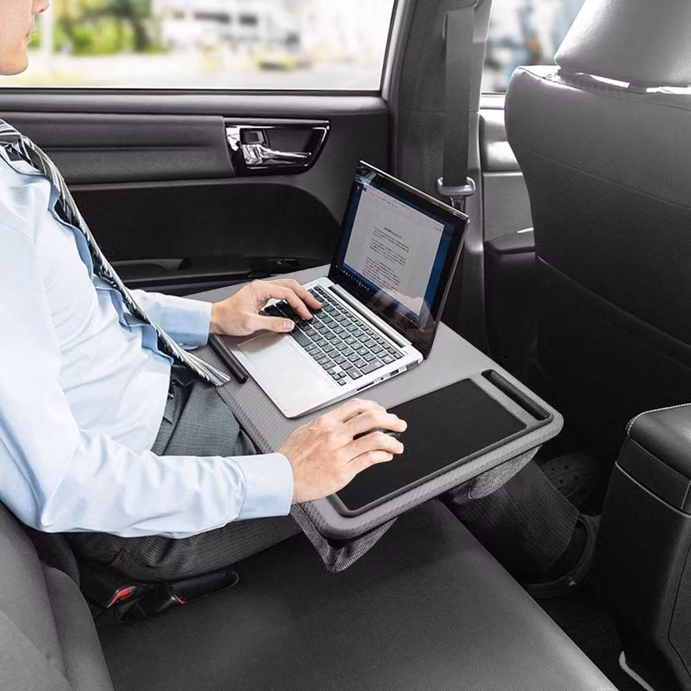 EONLION Laptop Cushion Tray Table Lap Desk in Dark Grey, 100 cm – 5