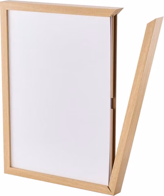 Lifeideas A3 Magnetic Wood Photo Frame in Brown