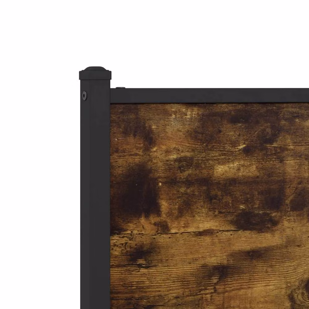 Berkfield Home Smoked Oak Headboard in Brown, Width: 180 cm – 4