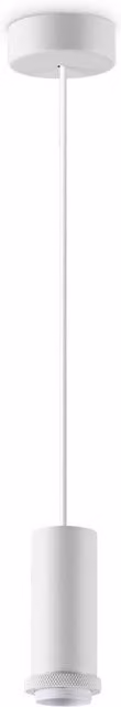 Ideal Lux MIX Round Slim Pendant Ceiling Light in White