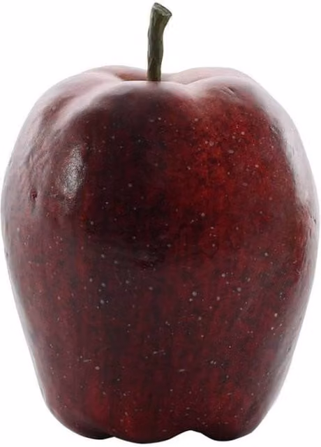 KDMD Essential Artificial Dark Red Apples, 4 Pack, 10 cm – 1