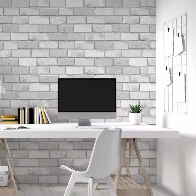 Arthouse Grey Geometric Industrial Abstract Washable Wallpaper