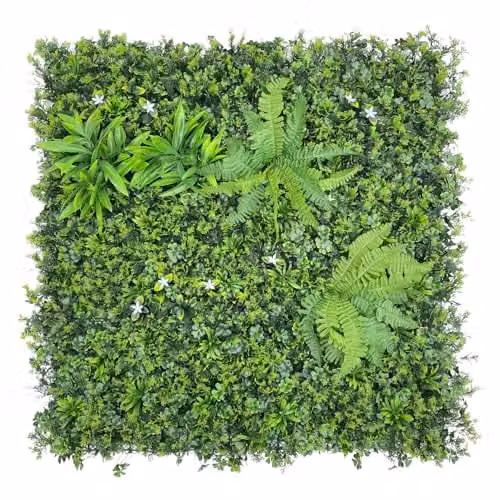 AKA Artificial Green Plant Living Wall Panels, W/H: 100 x 100 cm