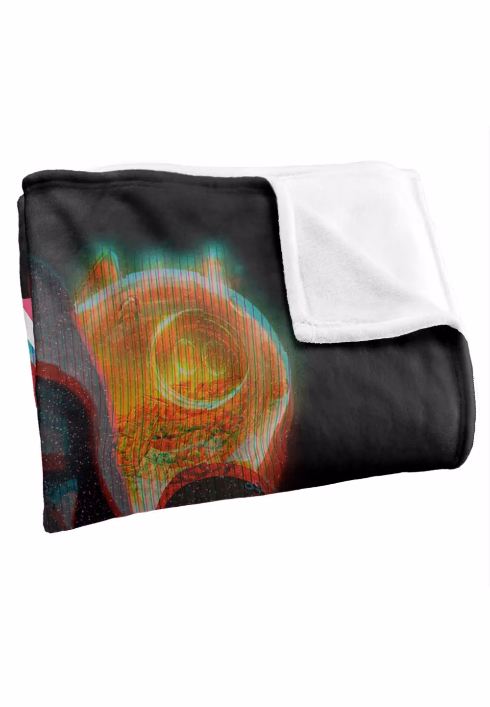Netflix Squid Game Front Man & Guards Officially Licensed Silky Touch Super Soft White Throw Blanket W: 152 cm, D: 127 cm – 3