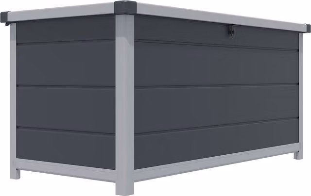 Rowlinson Airevale Modern Plastic Cushion Box in Grey