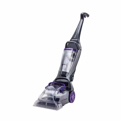 Vytronix P800CW Upright Carpet Cleaner in Purple, 800W Lightweight Deep Cleaning Washer for Stains, Odours, Allergens and Pet Hair – 1