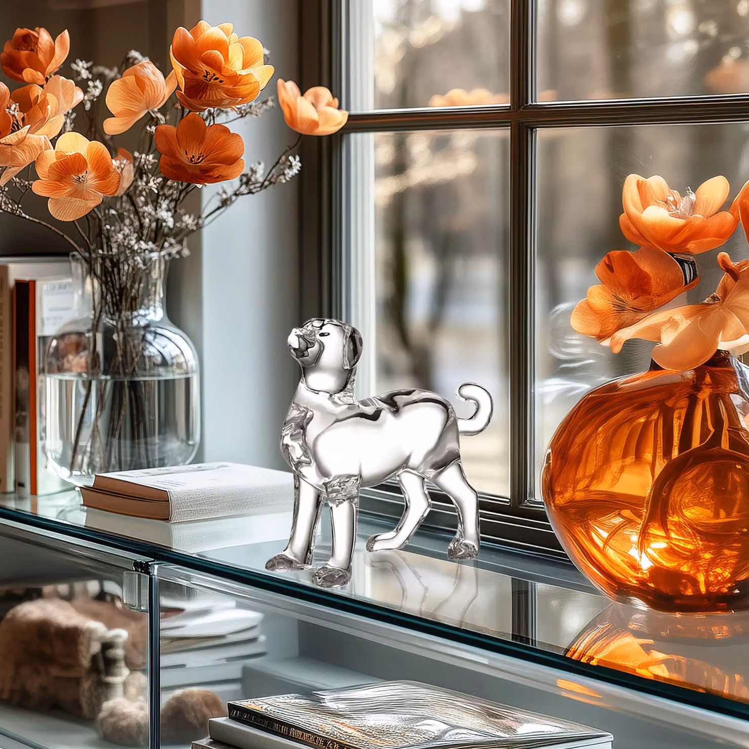 Baccarat Zodiac 2018 Year of the Dog Crystal Figurine in Clear – 2