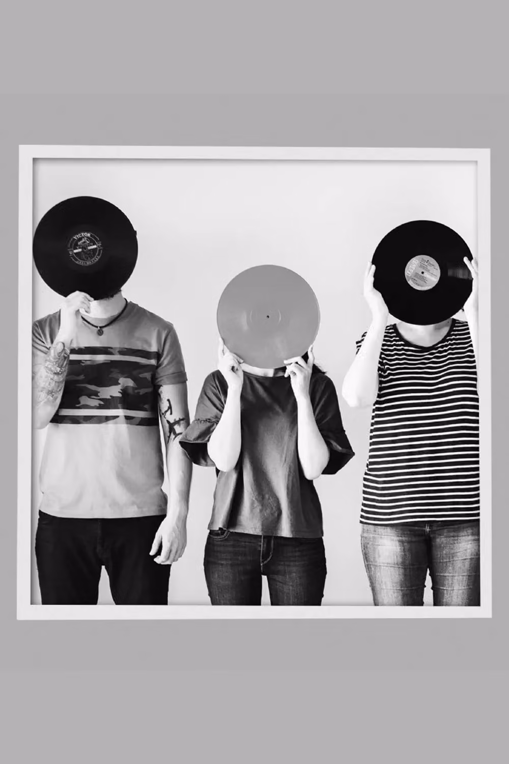 Find Me A Gift White Single Record Wall Frame – 2