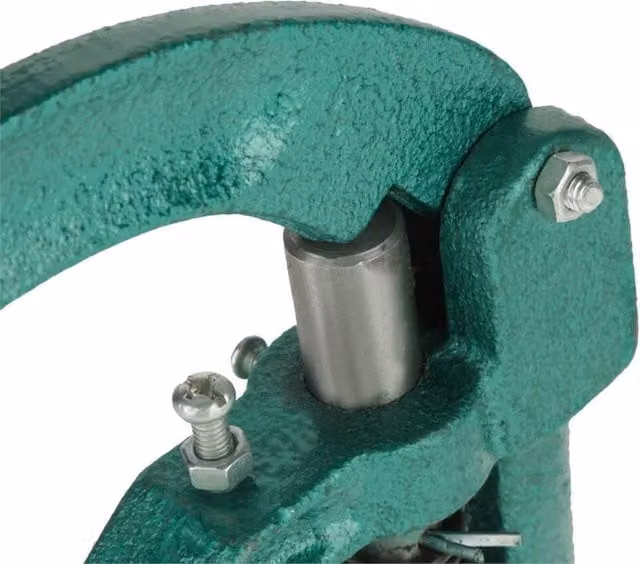 Nordara Heavy Duty Hand Press Eyelet Machine with 1500 Grommets and 3 Dies in Green – 1