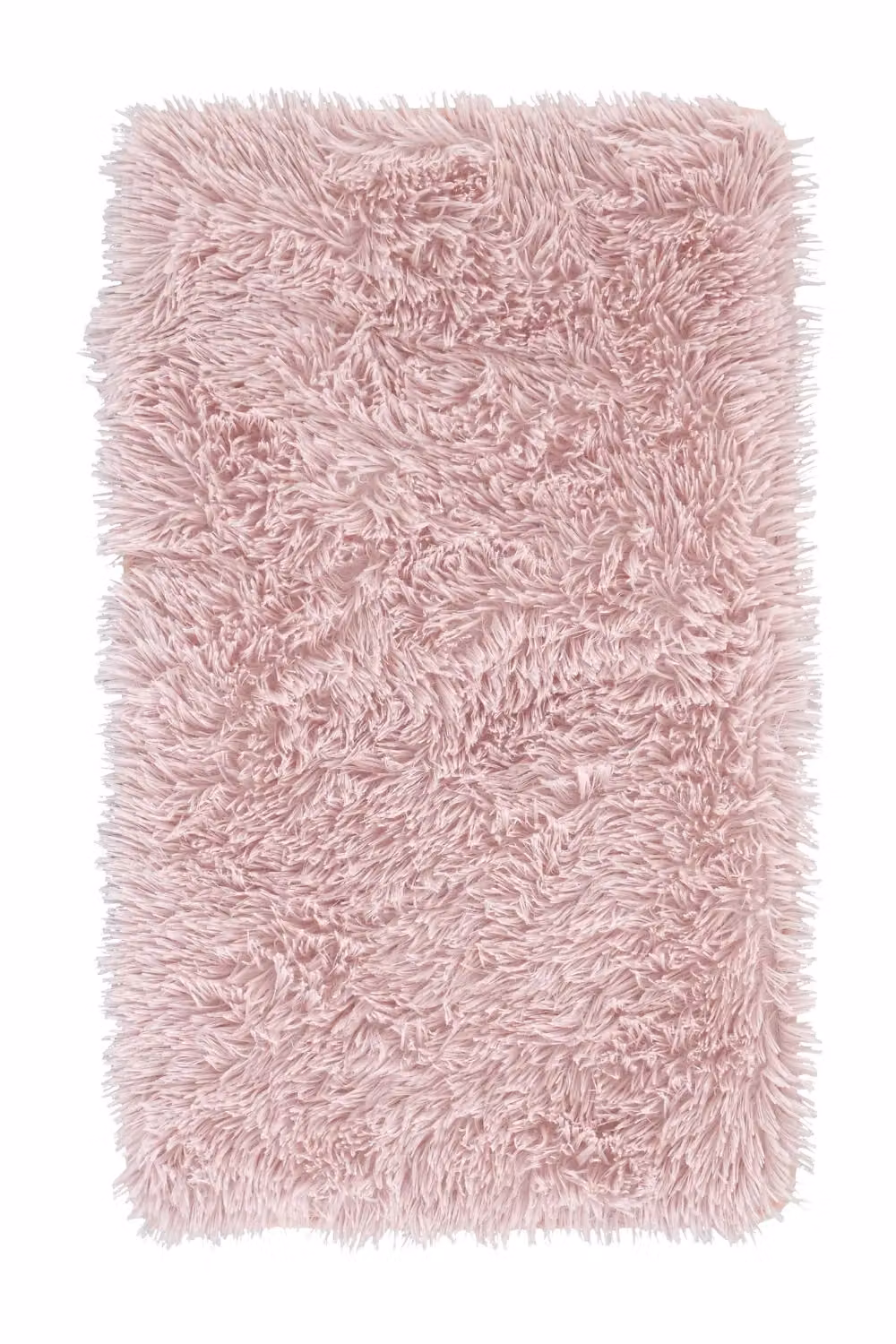 Catherine Lansfield Cuddly Deep Pile Faux Fur Bath Mat in Pink – 2