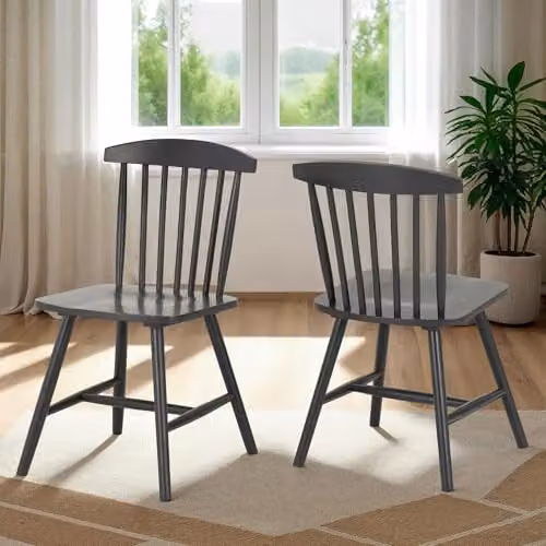 Seconique Emery Dining Chairs in Grey (Set of 2) – 2
