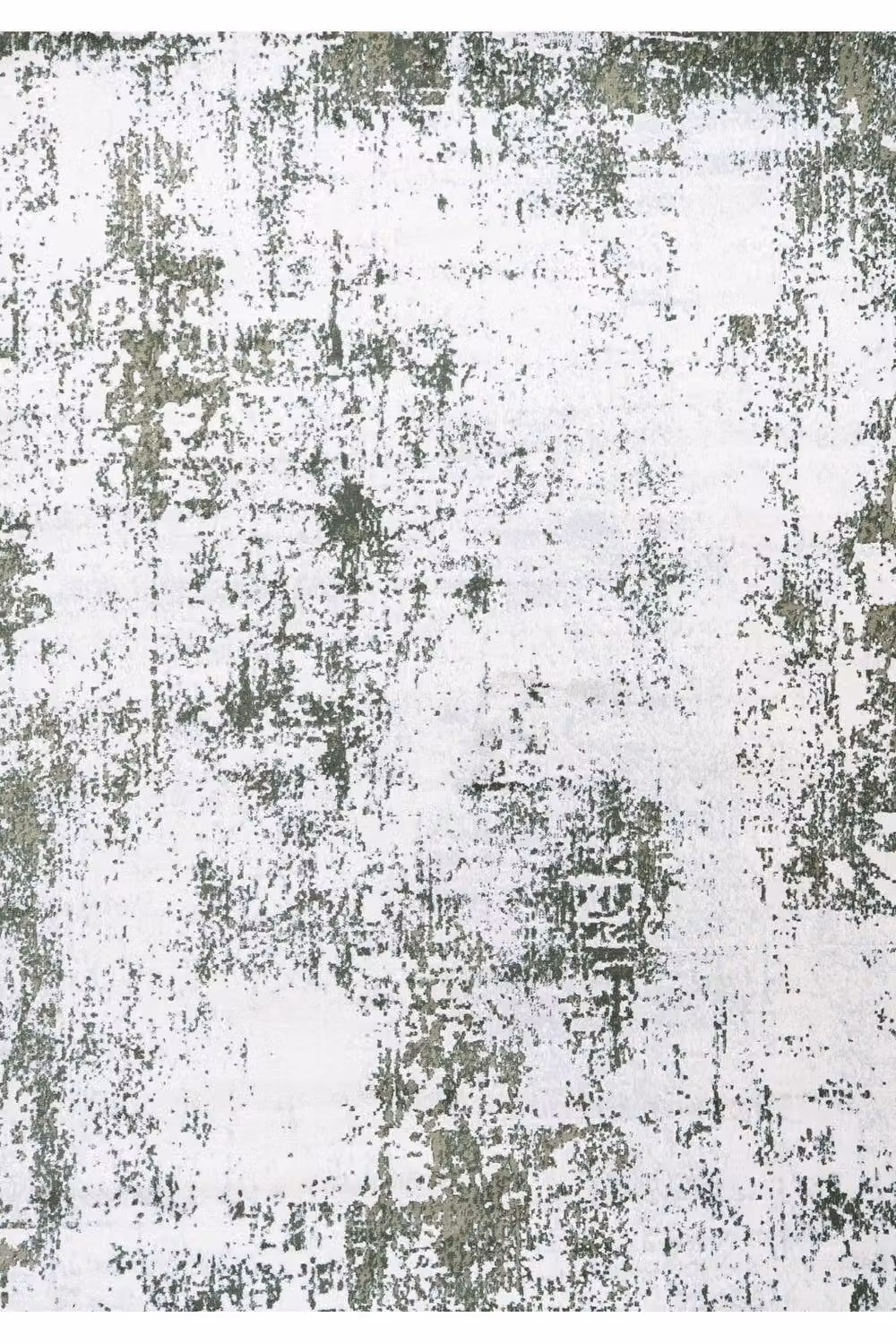 THE RUGS Elaris Stain Resistant Abstract Distressed Living Room Area Rug in Green, W: 160 cm, L: 230 cm – 2