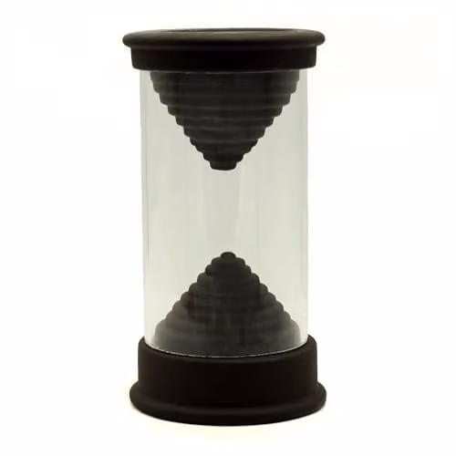 KDMD Unity Tube Backflow Incense Burner in Black