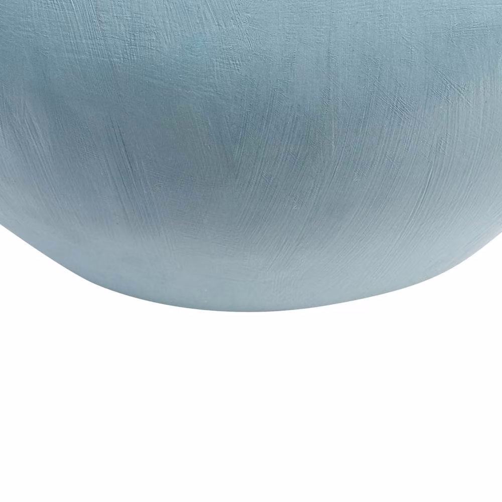 Wyld and Coco Blue Ceramic Boho Tabletop Vase – 3