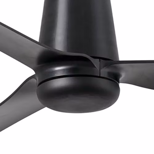 Netlighting Punt Tub Black Ceiling Fan with Remote Control and Timer, 130 cm – 3