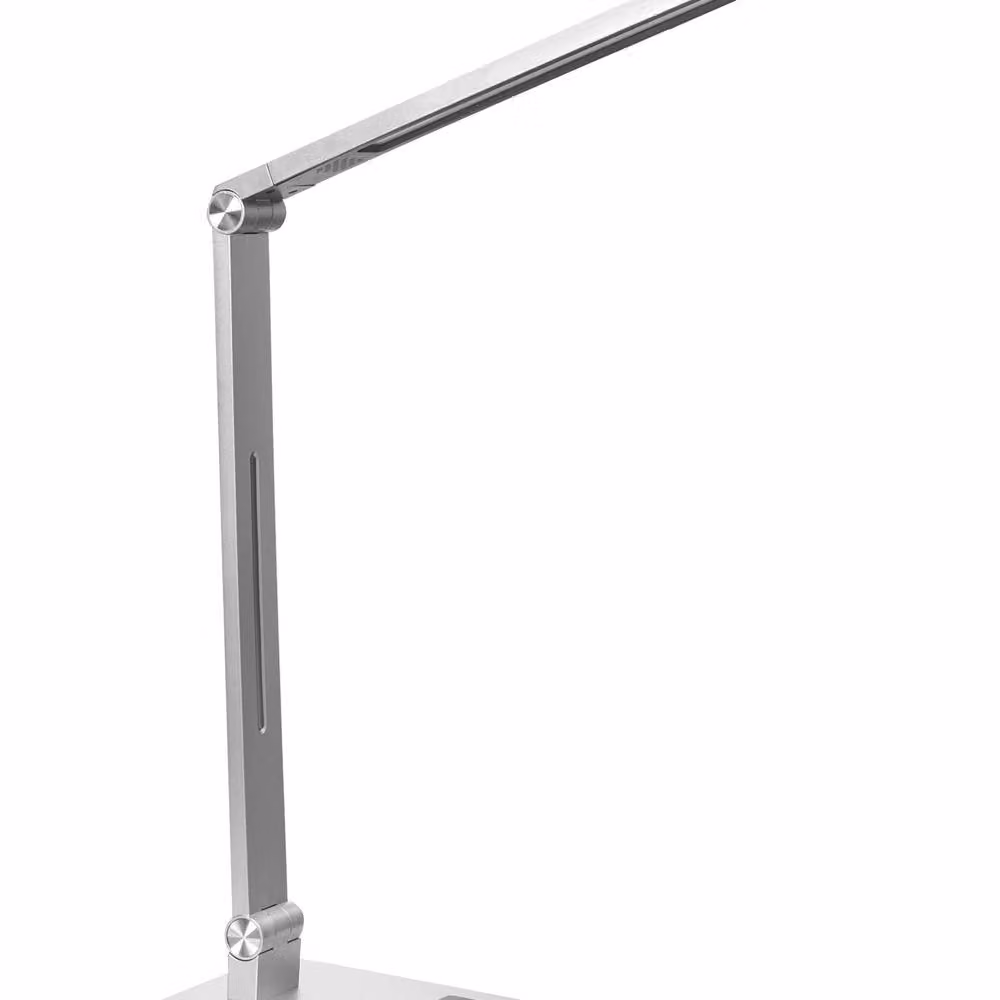 Wyld and Coco LED Desk Lamp in Silver with Motion Sensor and Stepless Dimming – 2