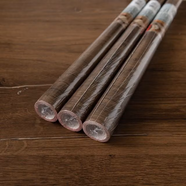 dc fix Flagstaff Oak Self Adhesive Vinyl Wrap for Kitchen Doors and Worktops, Brown, W: 67.5 cm, L: 2 m (Pack of 3)