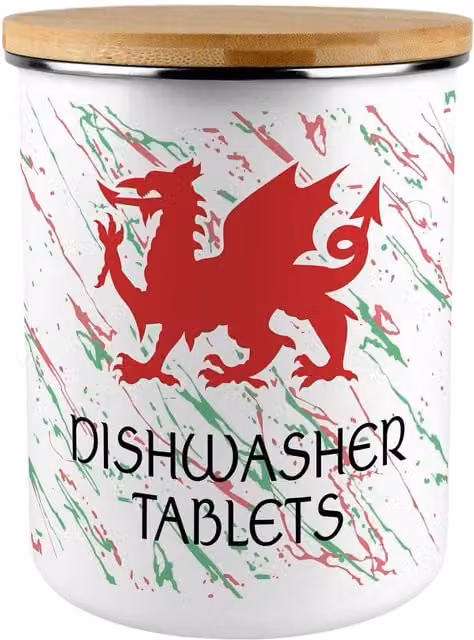 Purely Home Red and White Dishwasher Safe Product 5056727440006