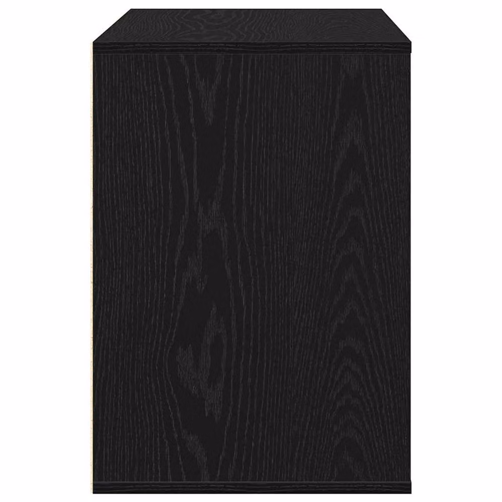 Berkfield Home Corner Chest of Drawers in Black Oak, W/D/H: 80 x 41 x 58 cm – 5