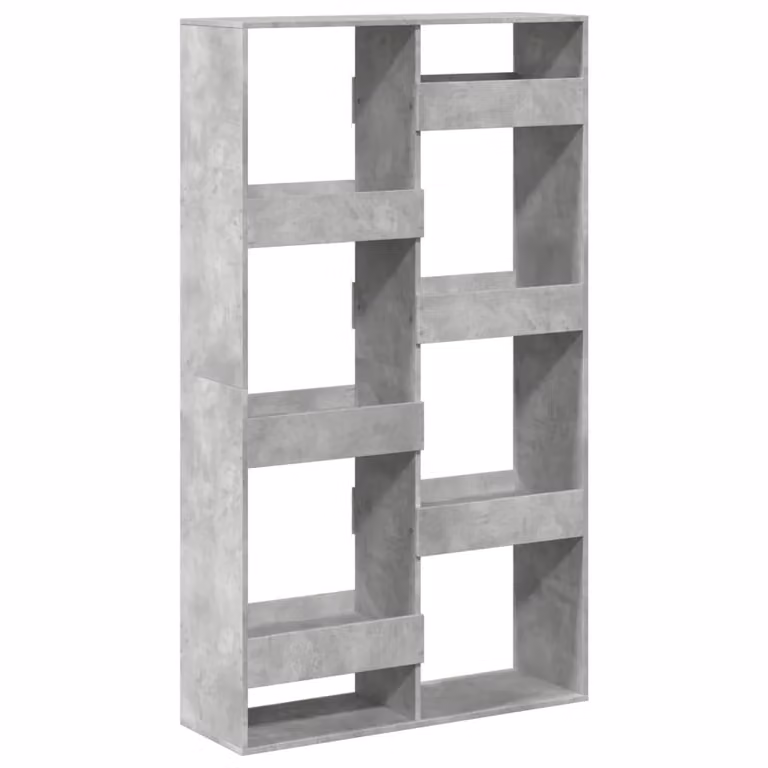Berkfield Home Room Divider in Concrete Grey, W: 100 cm, D: 33 cm, H: 175 cm