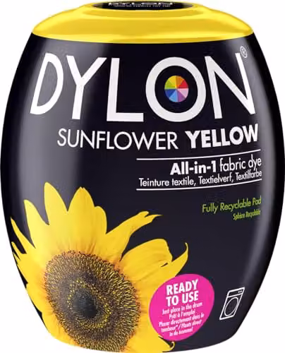 Dylon Fabric Dye Pods for Washing Machines, 350g, Yellow – 2