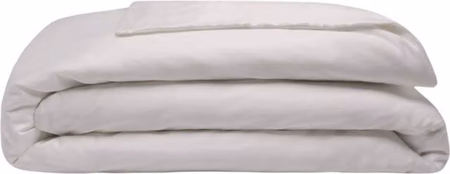 Belledorm 200 Thread Count Egyptian Blend Cotton Duvet Cover in White, Single