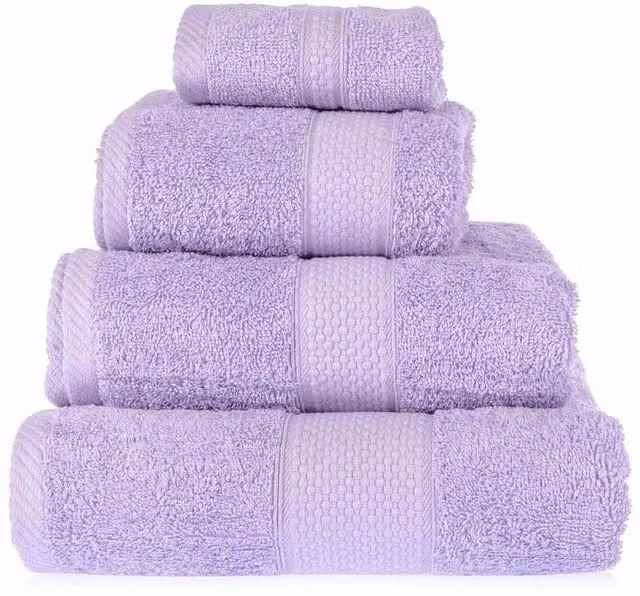 Homescapes Soft and Absorbent 500 GSM Turkish Cotton Towel in Purple