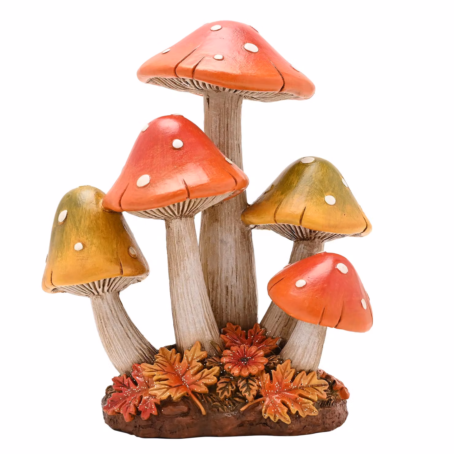 Country Living Autumn Harvest Mushroom Ceramic Ornament, Multicolour, Height: 18.5 cm – 2