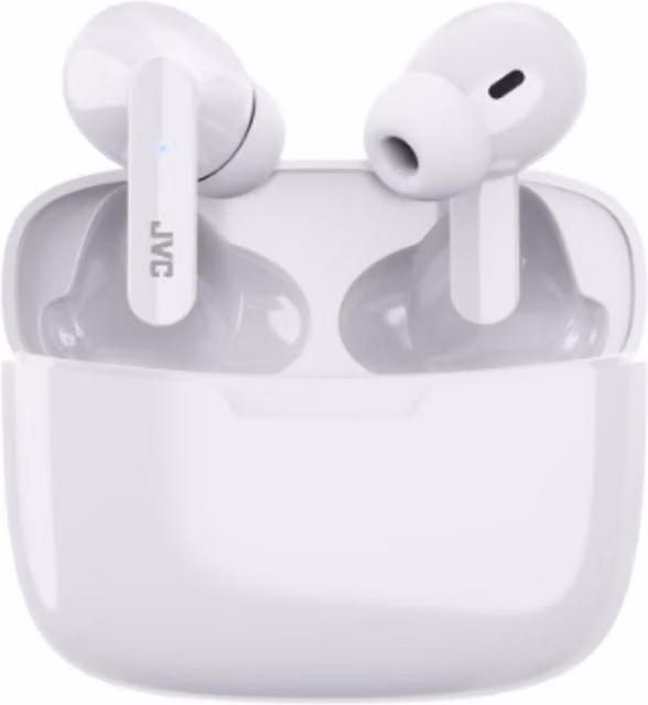 JVC HA-B5T True Wireless Bluetooth Earbuds, White