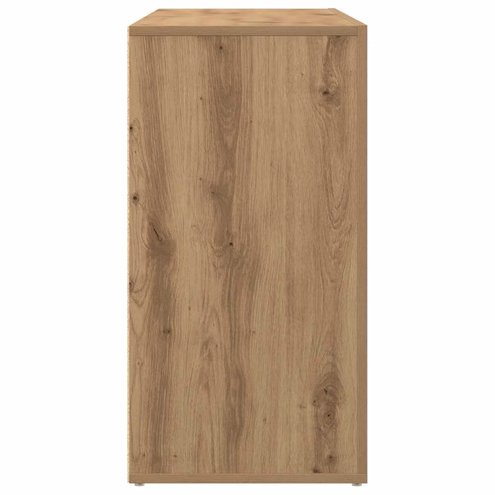 Berkfield Home Artisan Oak Sideboard in Brown, W/D/H: 120 x 36 x 69 cm – 3