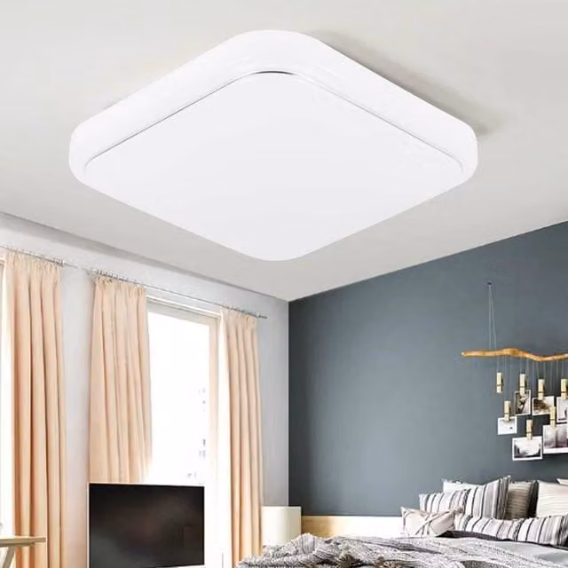SPETLEK 36W Modern LED Square Ceiling Light in White – 1