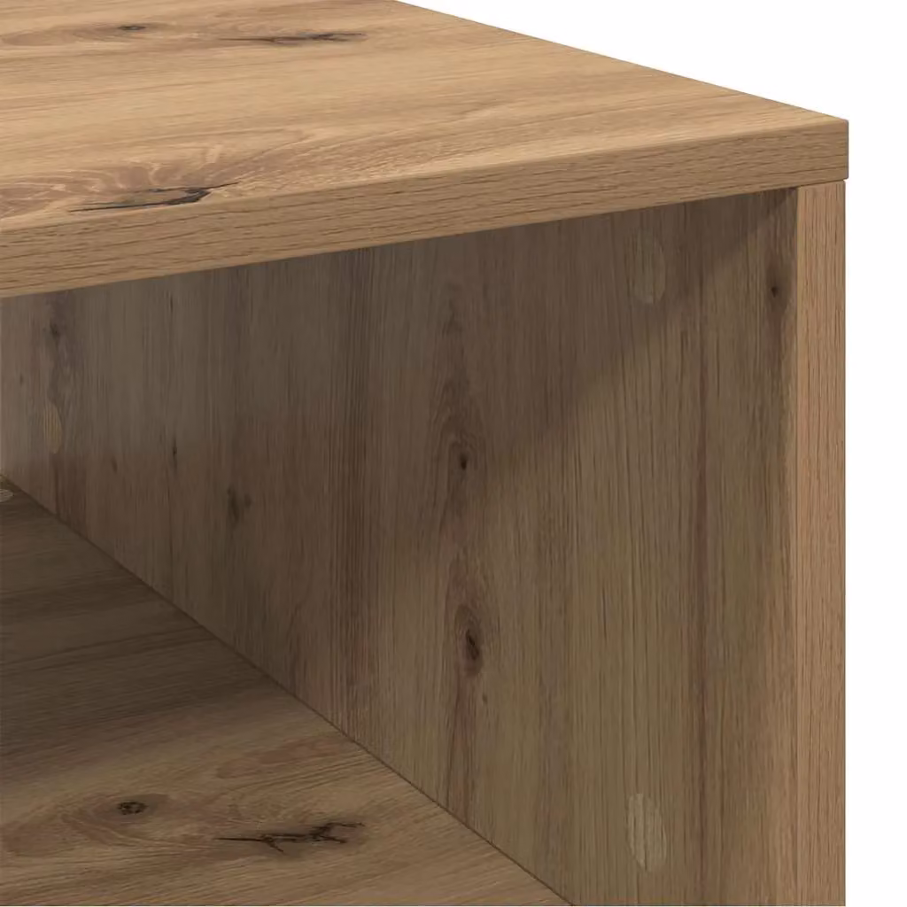 Berkfield Home Storage Unit with Door in Artisan Oak Brown Engineered Wood – 4