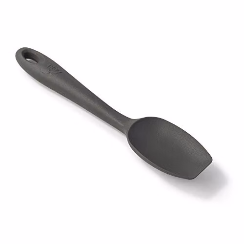 Zeal Silicone Non-Scratch Spatula Spoon, Grey, 20 cm – 1