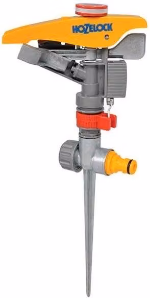 Hozelock 2550 Pulsating In-Ground Sprinkler with Adjustable Sector, 450m Range