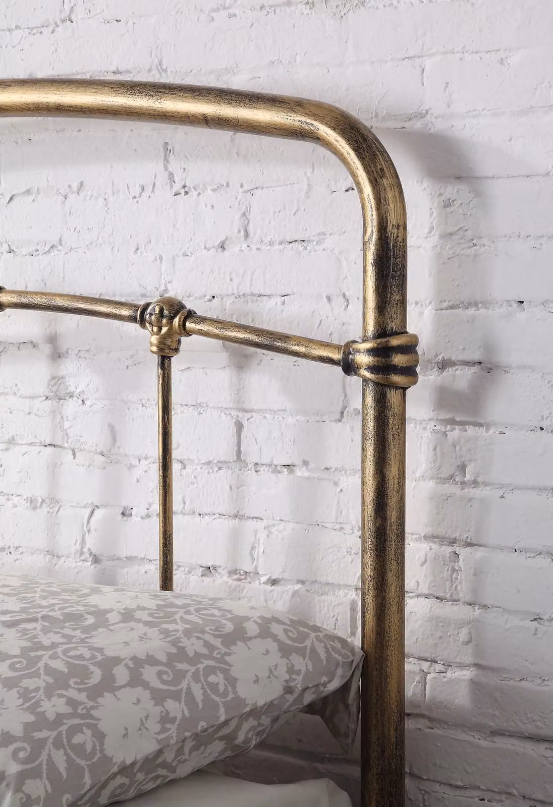 Flintshire Furniture Ltd Mostyn Metal Bed Frame in Bronze and Gold, 180 x 200 cm – 2