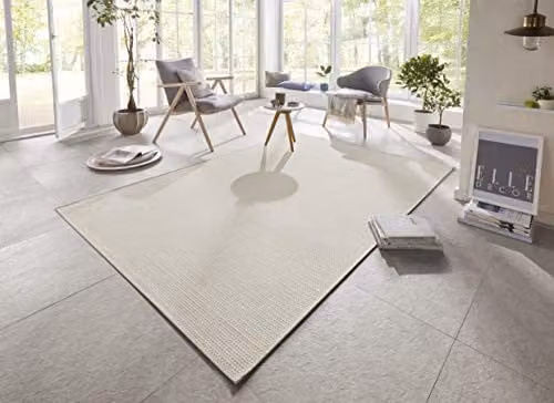 Hanse Home Flat Weave Beige Rug, W: 160 cm, D: 230 cm