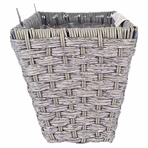 Gardman Multi-Placement Mountain Grass Effect Planter, Grey, W/D/H: 60.96 x 60.96 x 18.0 cm – 3