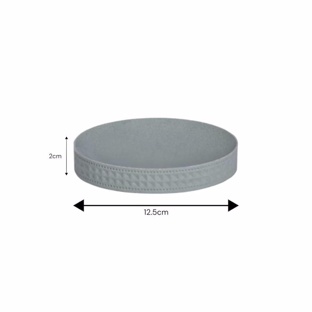 Showerdrape Maison Polyresin Soap Dish in Green, White or Grey – 2