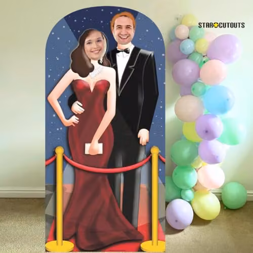 Star Cutouts SC170 Red Carpet Stand Cardboard Cut Out – 3